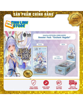 Thẻ Bài Hololive OFFICIAL CARD GAME (HOCG) Booster Vol.05 Enchant Regalia - Chính Hãng