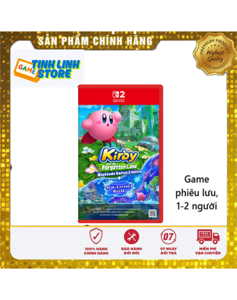 Kirby and the Forgotten Land+ Star-Crossed World - Nintendo Switch 2