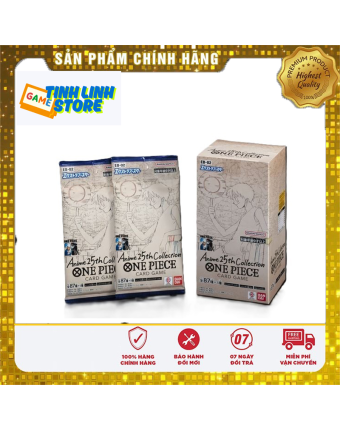 Thẻ Bài One Piece EB02 [ANIME 25th COLLECTION] Extra Booster Pack Card Game TCG - Chính Hãng