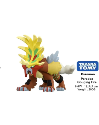 Mô hình Figure Pokemon Moncolle Paradox Gouging Fire