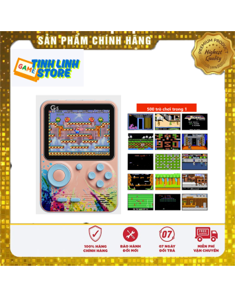 G5 Handheld game console classic 500 in 1
