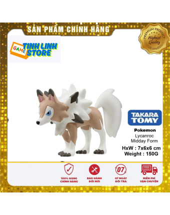 Mô hình Figure Pokemon MS-23 Lycanroc Midday Form