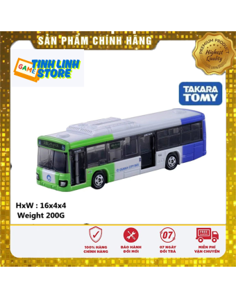 Xe mô hình Tomica Long No.129-4 Isuzu Erga Osaka  City Bus 23