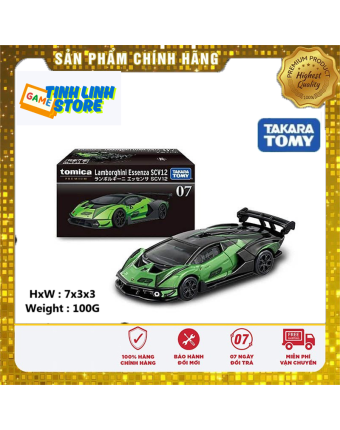 Mô hình xe Tomica PRM No.07 Lamborghini Essenza SCV12
