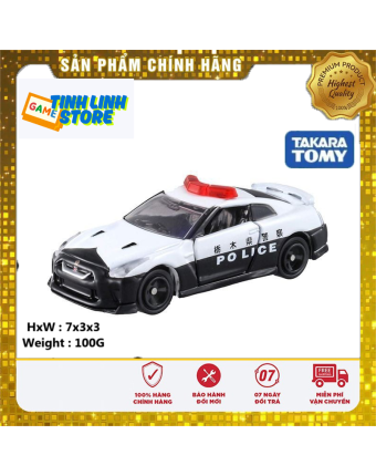 Xe mô hình Tomica No.105 Nissan GT-R Police Car
