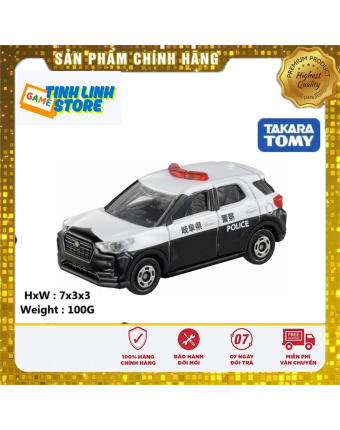 Xe mô hình Tomica No.81-9 Dahiatsu Rocky Patrol Car 24