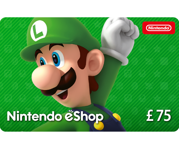 Nintendo eShop UK £75