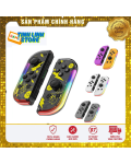 Tay cầm chơi Game Nintendo Switch - JOYCON có led Nintendo Switch, Nintendo Switch Oled kèm Grip Trap