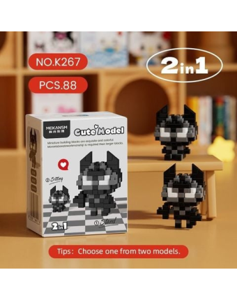 Mô hình lắp ráp Anh Hùng Avengers mini - Black Pather