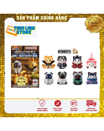 Mô hình Blind Box MEGA CAT PROJECT: Naruto Shippuden - Nyaruto! The War Begins!