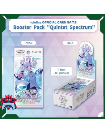 Thẻ Bài Hololive OFFICIAL CARD GAME Booster Vol.02 [Quintet Spectrum] - Chính Hãng