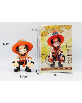 Mô hình - Figure One Piece nhân vật ACE Chibi - Hỏa Quyền Ngồi Cười