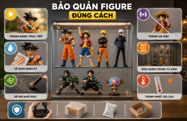 Cách bảo quản Figure đúng cách