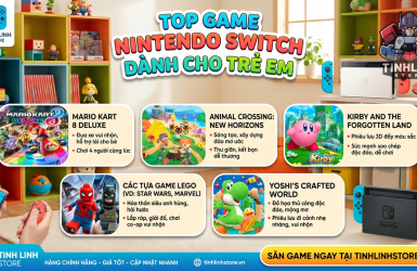 Game Nintendo Switch cho trẻ em
