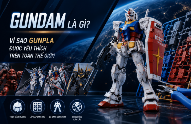 Gundam là gì? Vì sao Gunpla được yêu thích trên toàn thế giới?