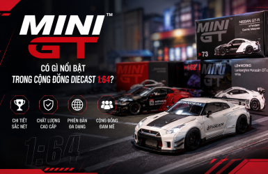 Xe mô hình Mini GT có gì nổi bật trong cộng đồng diecast 1:64?