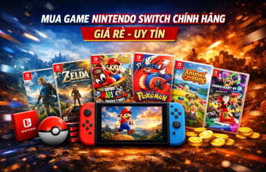 Mua game Nintendo Switch chính hãng giá rẻ uy tín