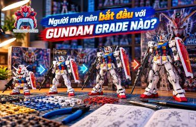 Người mới nên bắt đầu với Gundam Gradwe nào?