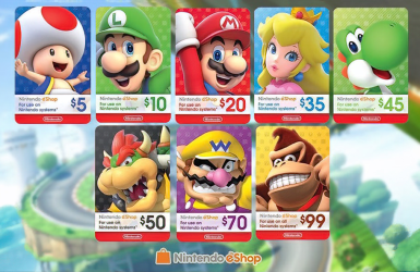 Nintendo eShop Gift Card là gì?