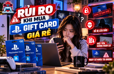 Rủi ro khi mua Gift Card giá rẻ