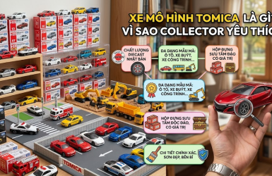 Xe mô hình Tomica là gì? Vì sao hãng diecast Nhật này được collector yêu thích