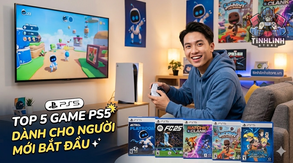 game PS5 phù hợp cho người mới bắt đầu