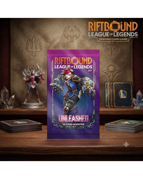 Thẻ Bài TCG Riftbound: League of Legends TCG – Unleashed Booster Pack (Vi)