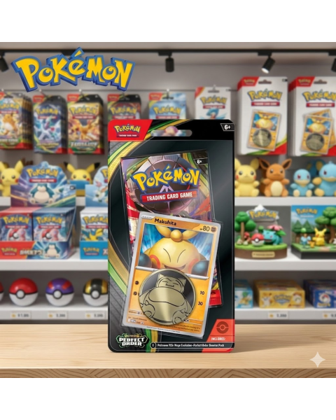 Thẻ Bài Pokemon TCG: Mega Evolution Perfect Order Checklane Blister (PK-ME03-CB) - Kèm Xu Snorlax