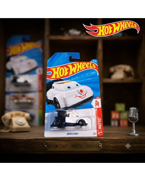Mô Hình Xe Hot Wheels Quick Chat Mattel Series 3/5 #49/250 Tỉ Lệ 1:64