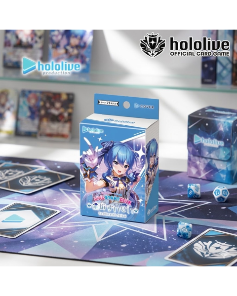 Thẻ Bài TCG hololive OFFICIAL CARD GAME Live Start Deck Vol.17 - Hoshimachi Suisei Nguyên Seal