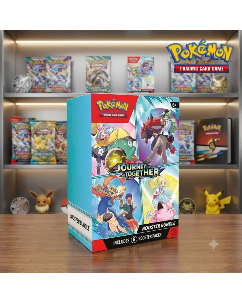 Thẻ Bài Pokémon TCG: Scarlet & Violet Journey Together Booster Bundle (Hộp 6 Pack) Chính Hãng