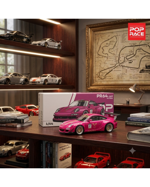 Mô Hình Xe Pop Race PR640187: RWB 997 - AVA (Tỷ Lệ 1:64)