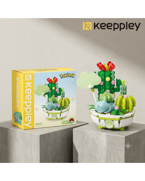 Mô Hình Lắp Ráp Keeppley Pokémon K20220 - Chậu Cây Bonsai Bulbasaur