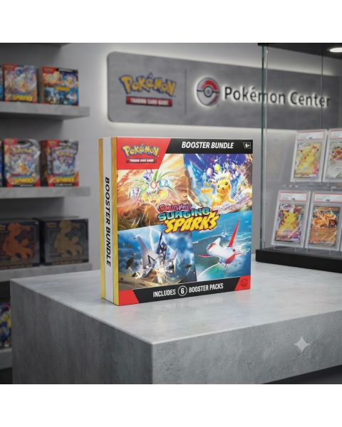 Hộp 6 Pack Pokémon TCG: Scarlet & Violet Surging Sparks Booster Bundle