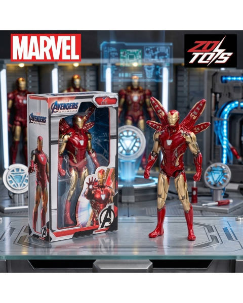 Mô Hình Marvel Iron Man MK85 Cánh Năng Lượng (7 Inch / 18cm) ZD Toys ZM39 - Hàng Chính Hãng