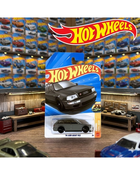 Mô Hình Xe Hot Wheels '94 Audi Avant RS2 Xám – Hàng Chính Hãng Tỉ Lệ 1:64