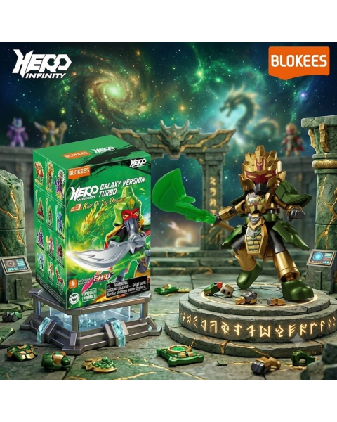 Mô Hình Blind Box Blokees Figures Hero Infinity GV03 English EH06 Hộp Mù Ngẫu Nhiên - Hàng Chính Hãng