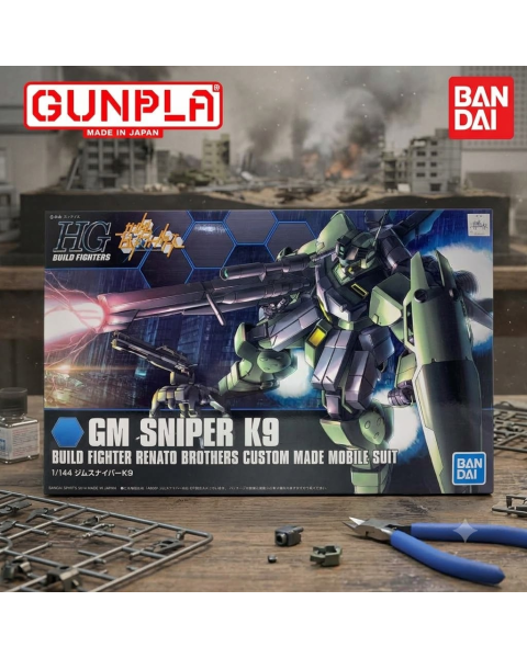 Mô Hình Gunpla HGBF 1/144 GM Sniper K9 - Chính Hãng Nhật Bản