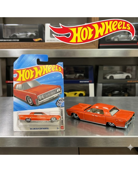 Mô Hình Xe Hot Wheels 2026 Mainline - '64 Lincoln Continental (Cool Classics 1/10) Nguyên Vỉ