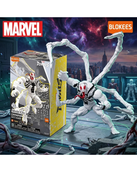 Mô Hình Lắp Ráp Blokees Marvel Heroes: Champion Class S2 - Marvel Rivals Anti-Venom