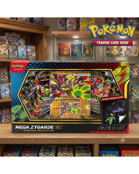 Hộp Bài Pokémon Mega Zygarde-EX Premium Collection - Tặng Kèm Card Jumbo Khổng Lồ Sưu Tầm