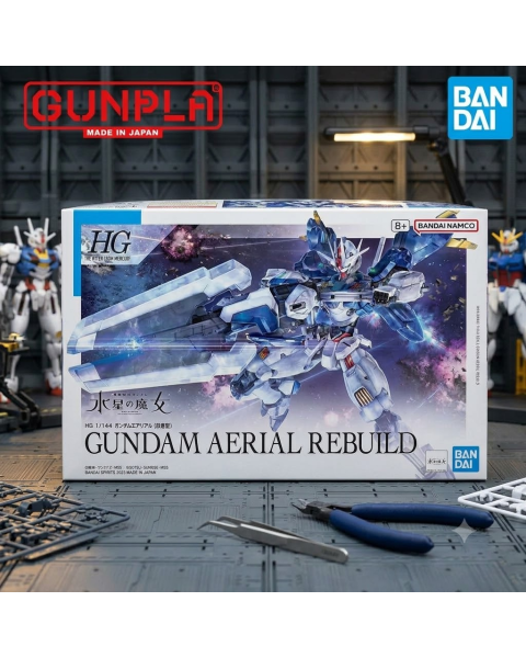 Mô Hình Gunpla HG 1/144 Gundam Aerial Rebuild - Chính Hãng Nhật Bản