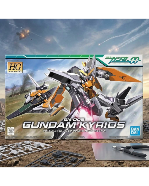 Mô Hình Gunpla HG 1/144 GN-003 Gundam Kyrios - Chính Hãng Nhật Bản