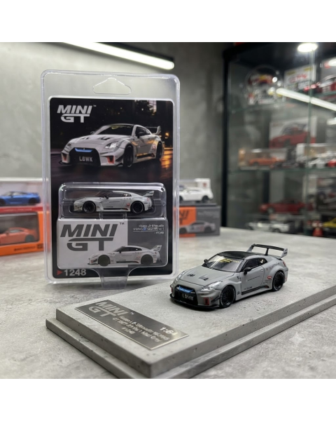 Mô Hình Xe Mini GT #1248 Nissan LB-Silhouette WORKS GT 35GT-RR Matt Grey