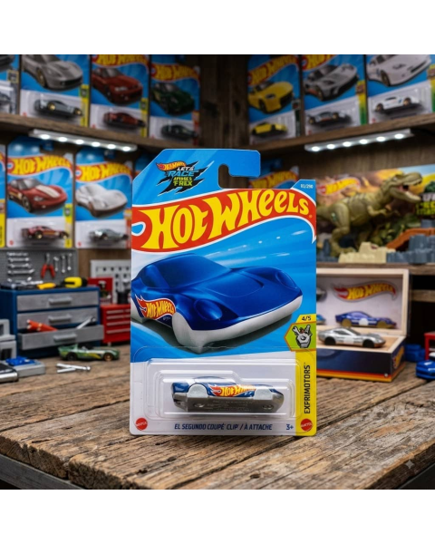 Mô Hình Xe Hot Wheels El Segundo Coupe Clip Dòng Experimotors - Hợp Kim Nguyên Khối Chịu Lực