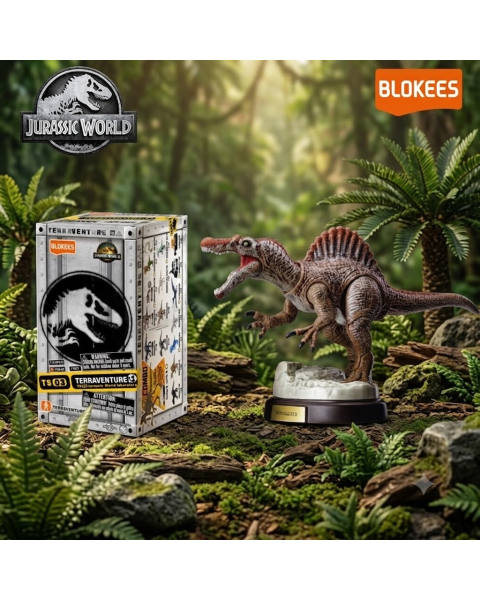 Hộp Mù Mô Hình Khủng Long Blokees Terraventure - Jurassic World TS 03 Chính Hãng Blind Box Nguyên Seal