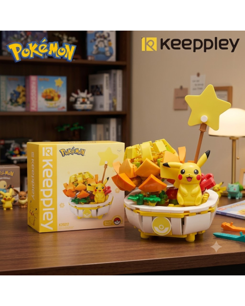 Mô Hình Pokemon Bộ Lắp Ráp Bonsai Pokemon Pikachu K20217