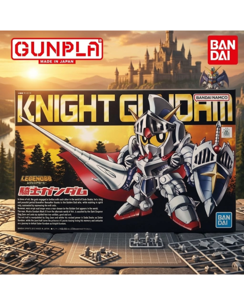 Mô Hình Gunpla SD BB 370 Legend BB Knight Gundam - Chính Hãng Nhật Bản
