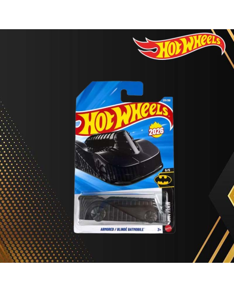 Mô Hình Xe Hot Wheels Armored Batmobile Batman 2026 233/250 Chính Hãng