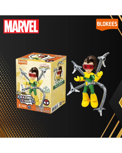Mô Hình Lắp Ráp Blokees Spidey & His Amazing Friends Level 02 – Doctor Octopus (Doc Ock) Chính Hãng